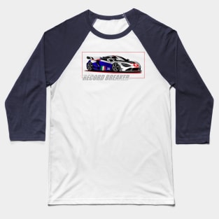 Mclaren 720S Fina Livery Baseball T-Shirt